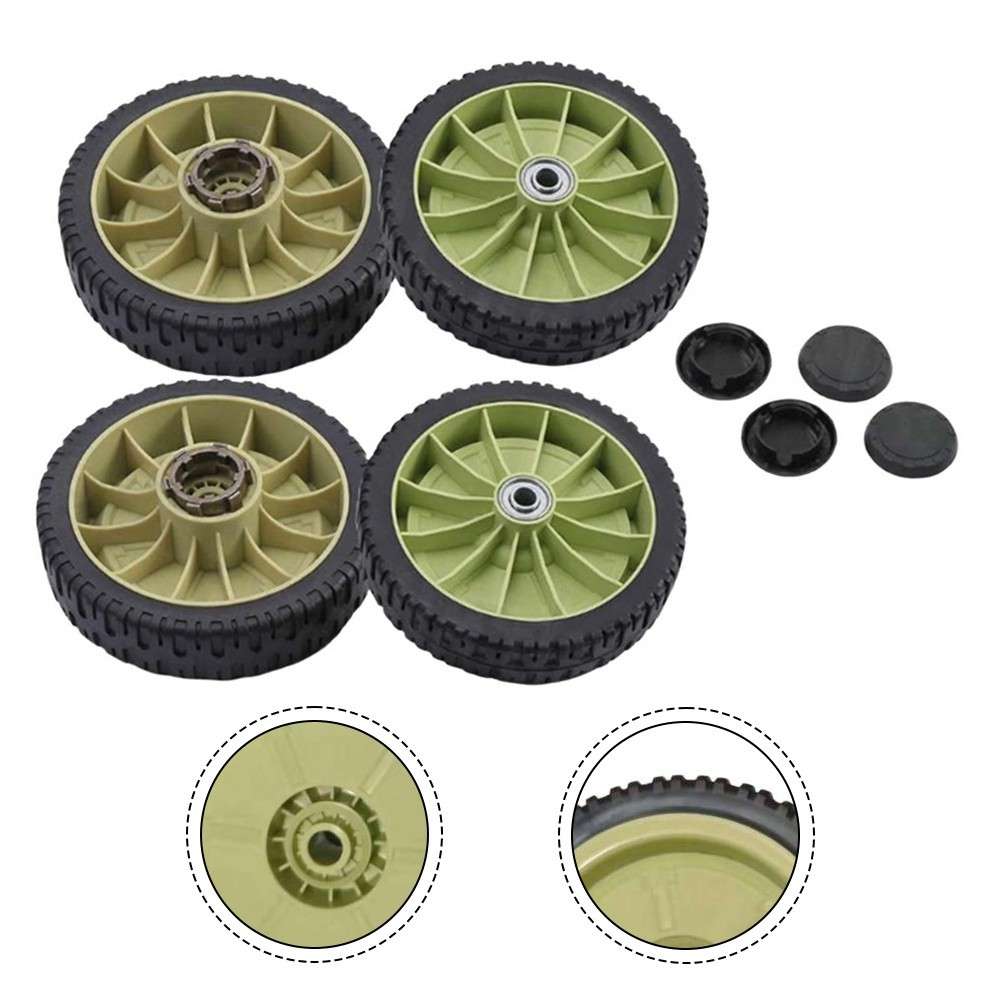 For Honda Lawn Mower Wheel Replacement Kit 20CM Front & Rear Wheels (4-Pack)