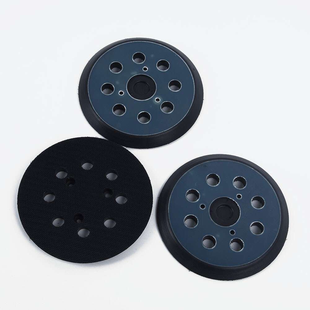 3pcs 125mm Sanding Base And Pad For Random Orbit Sander Replacement Parts