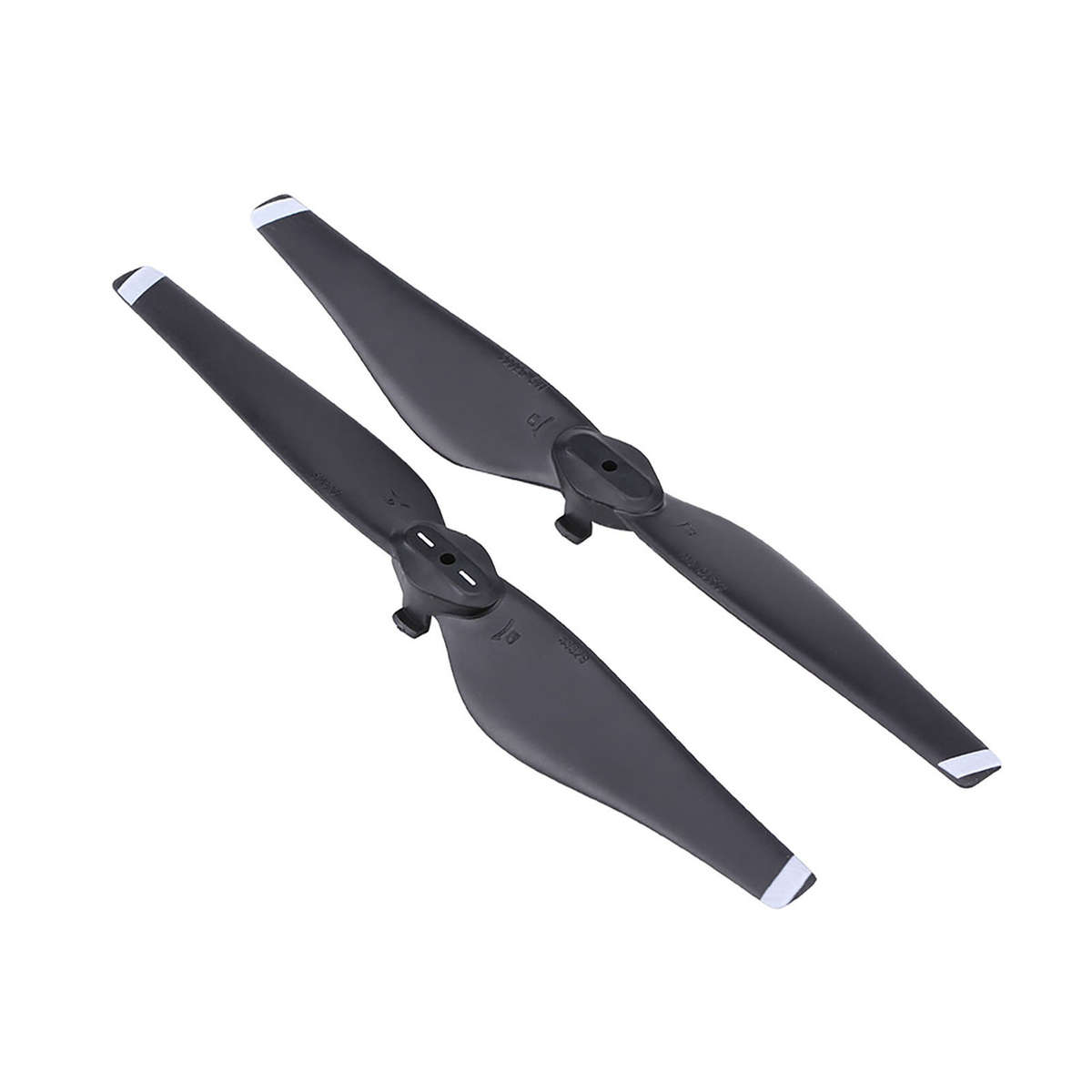 White Stripe 2Pairs/Set CW CCW Quick Release Propellers Quadcopter Blade F CH