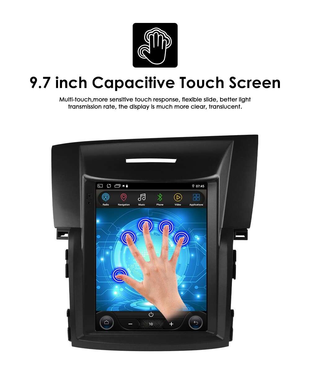 9.7'' For Honda CRV 2012-2016 Android 14 CarPlay Car Radio Multimedia GPS 2+32GB