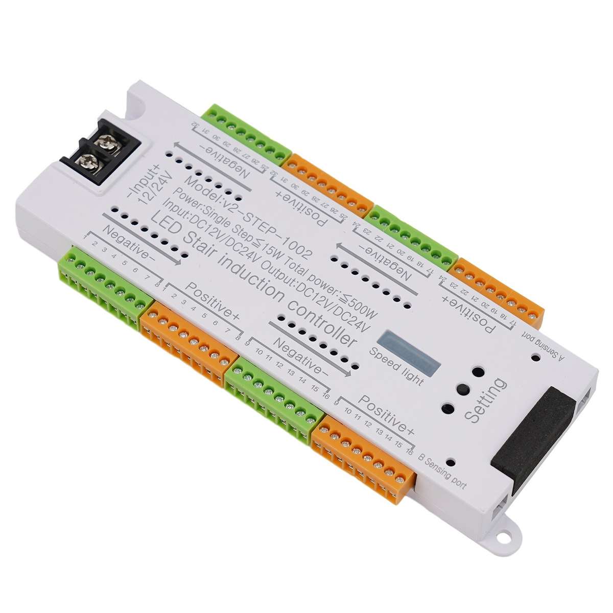 32 Channel Stair Light Controller Kit With Motion Sensor Control For LEDs