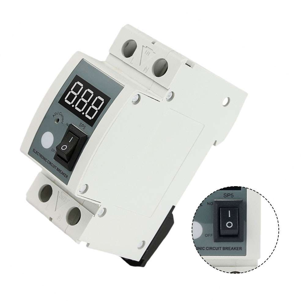 40A Current Limiter With Adjustable Range And LED Indicator For Circuit Use