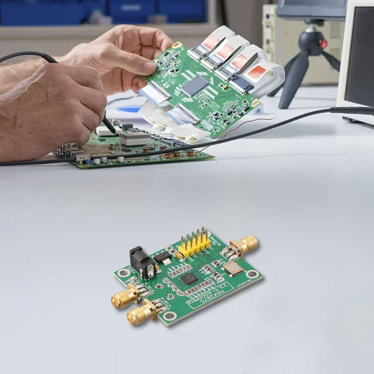 MAX2870 23.5-6000MHz RF Signal Source Signal Generator Module PLL VCO For STM32