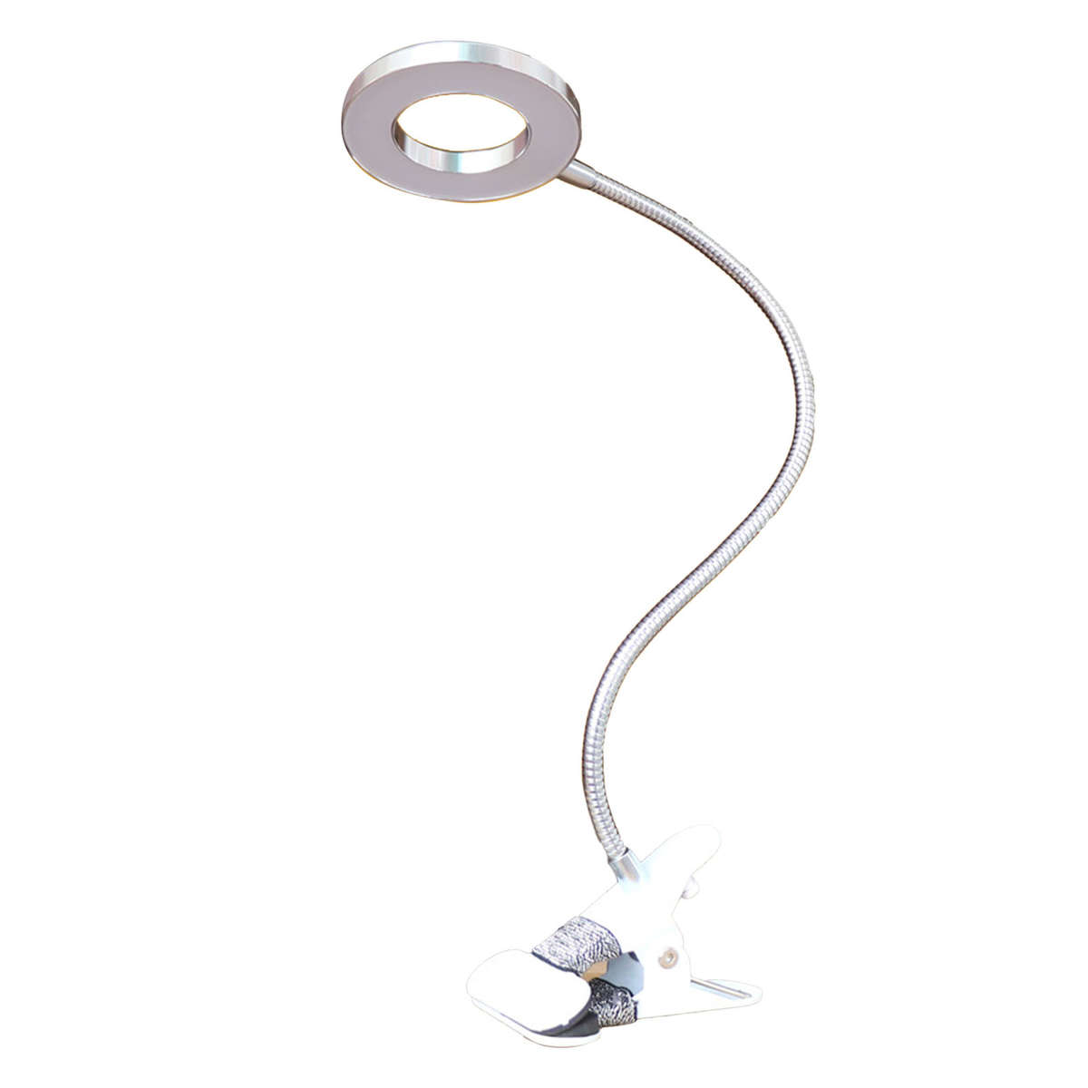 LED Lamp USB Foldable 2 Color Light Flexible Eye Protection Portable Clip La CHW