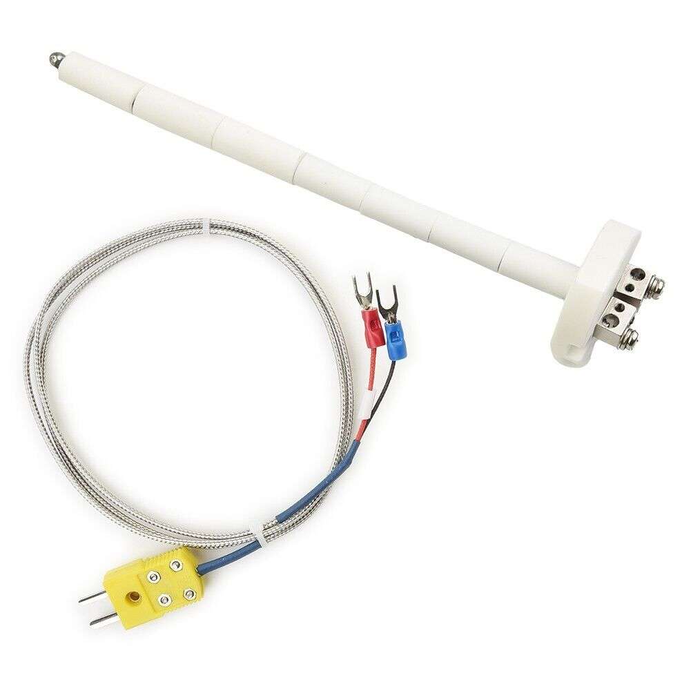 Thermocouple K Type High Temperature Probe Ceramic Kiln Furnace,1300 2372??F
