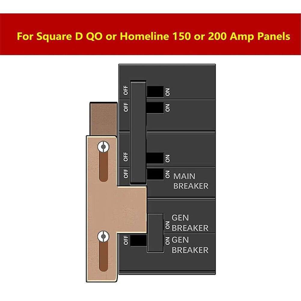 Generator Interlock Kit For Homeline Meter Main-150 200Amp Breaker Square-D