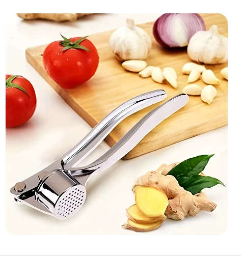 Stainless Steel Garlic Crusher Press