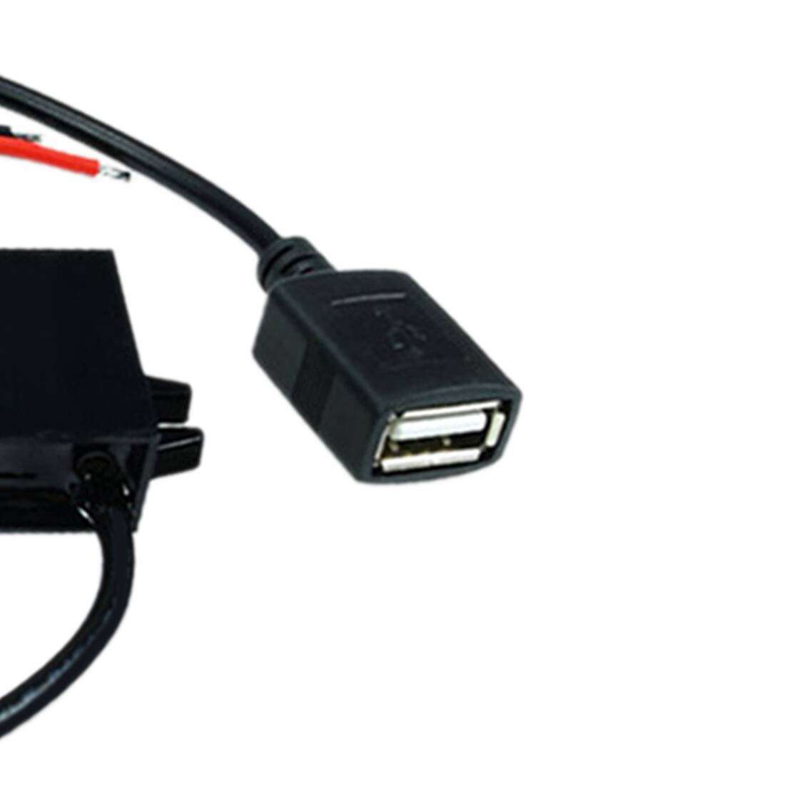 DC 12V to 5V 3A 15W Step Down USB Converter Regulator Adapter For Car Charger B5