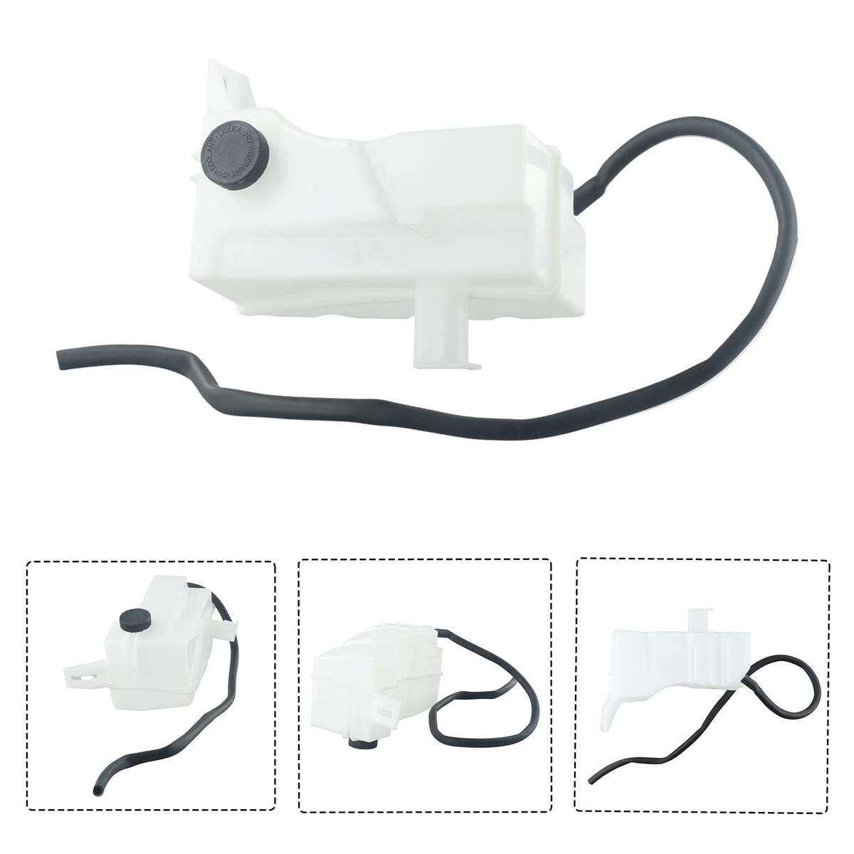 1*Coolant Reservoir With Cap Fit For Nissan For Rogue 2008-2015 21711-JG000 Part