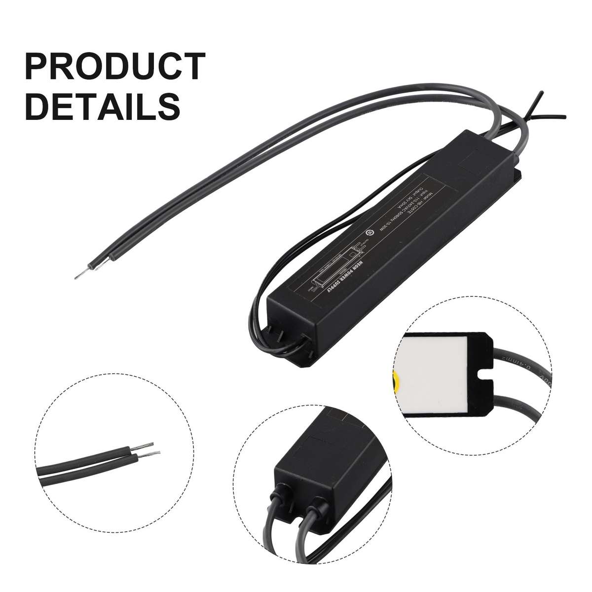 120VAC 5kV 30mA Neon Light Transformer For Enhanced Signage