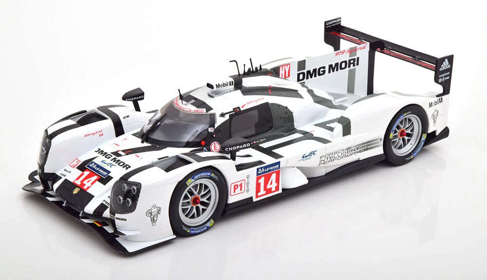 1/18 2014 Ixo Porsche 919 Hybrid #14 24h Le Mans
