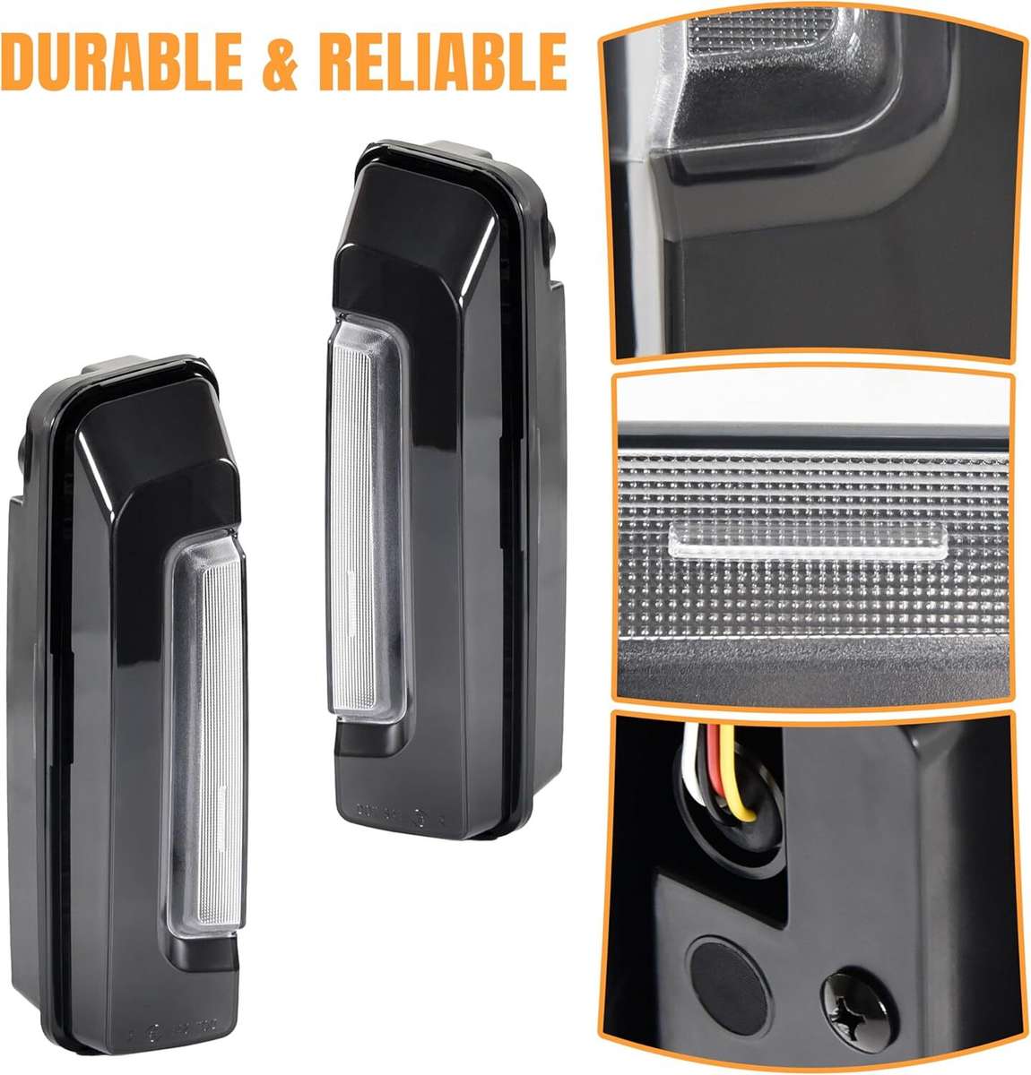 For Harley Street Glide/ Road Glide 2024 Rear Fender LED Saddlebag Side Light