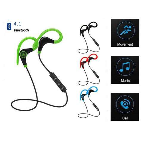 Universal 4.1 Bluetooth Wireless Stereo Earphone Earbuds Sport Headphone Headset