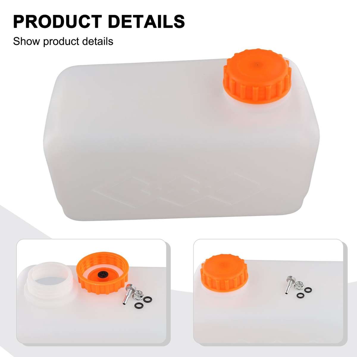 Plastic Fuel Tank For Car Boat Truck Air Diesel Parking Heater 5L Capacity