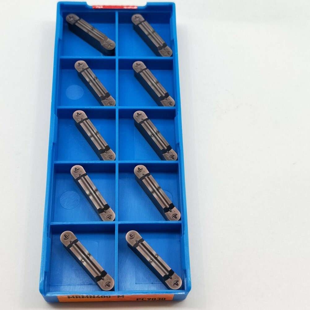 Cost Effective CNC Grooving Insert MRMN400M PC9030 10pcs R2 Mm Carbide-SS