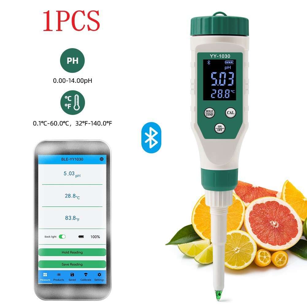 230*42*42mm 1pcs Food Acidity Meter PH Tester Temperature Tester,Waterpr