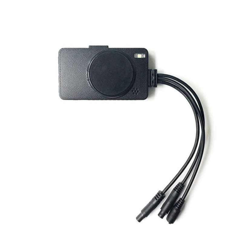 Set 3" LCD Dual Camera Motorcycle DVR Video Recorder Driving Camcorder Neu