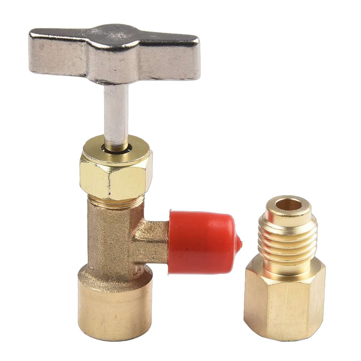 R134a A/C Can Tap With Tank Adapter For 1/4\\ And 1/2\\ AC Charging Hoses