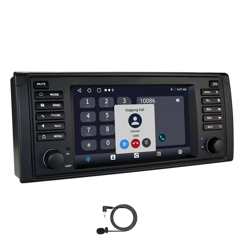 7" For BMW E39 E53 X5 GPS Navi Android 12 Car Stereo Radio Head Unit CarPlay BT