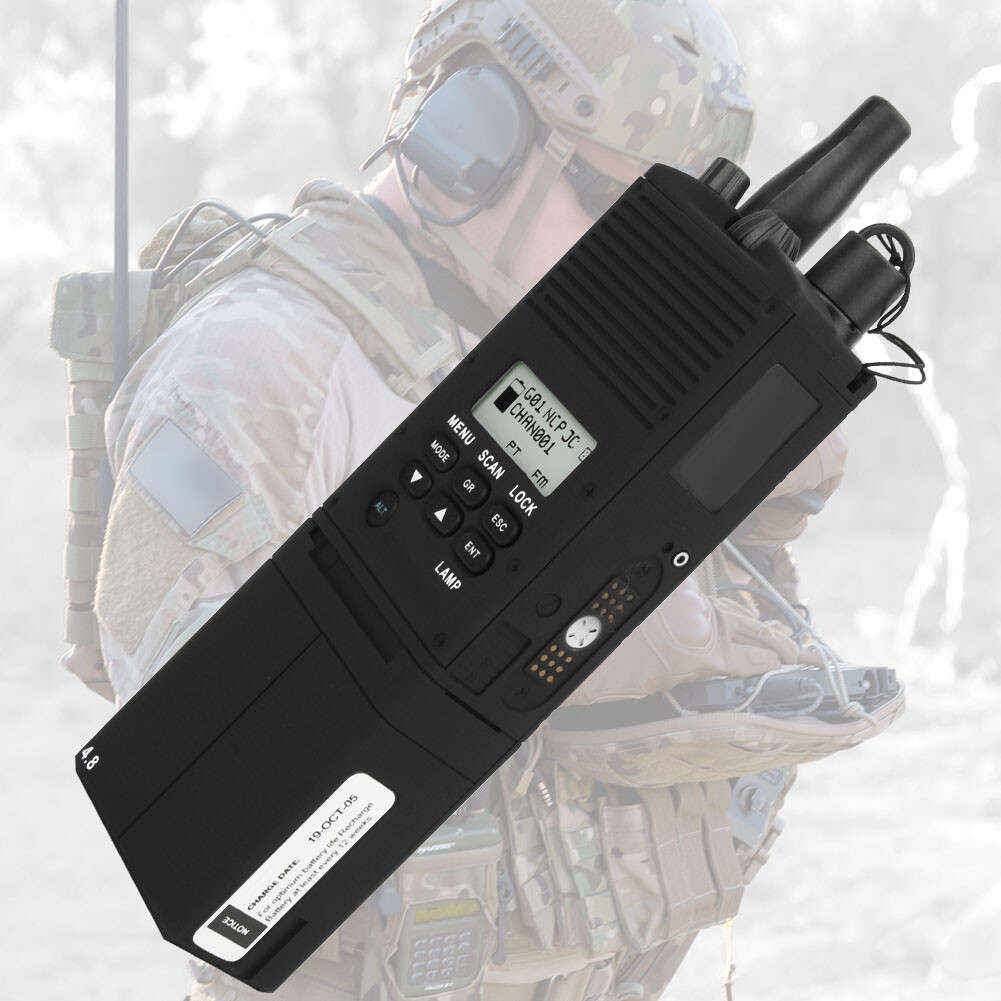 Dummy 2 Way Radio Case Cosplay Prop Tactics Fake Durable Plastic CW