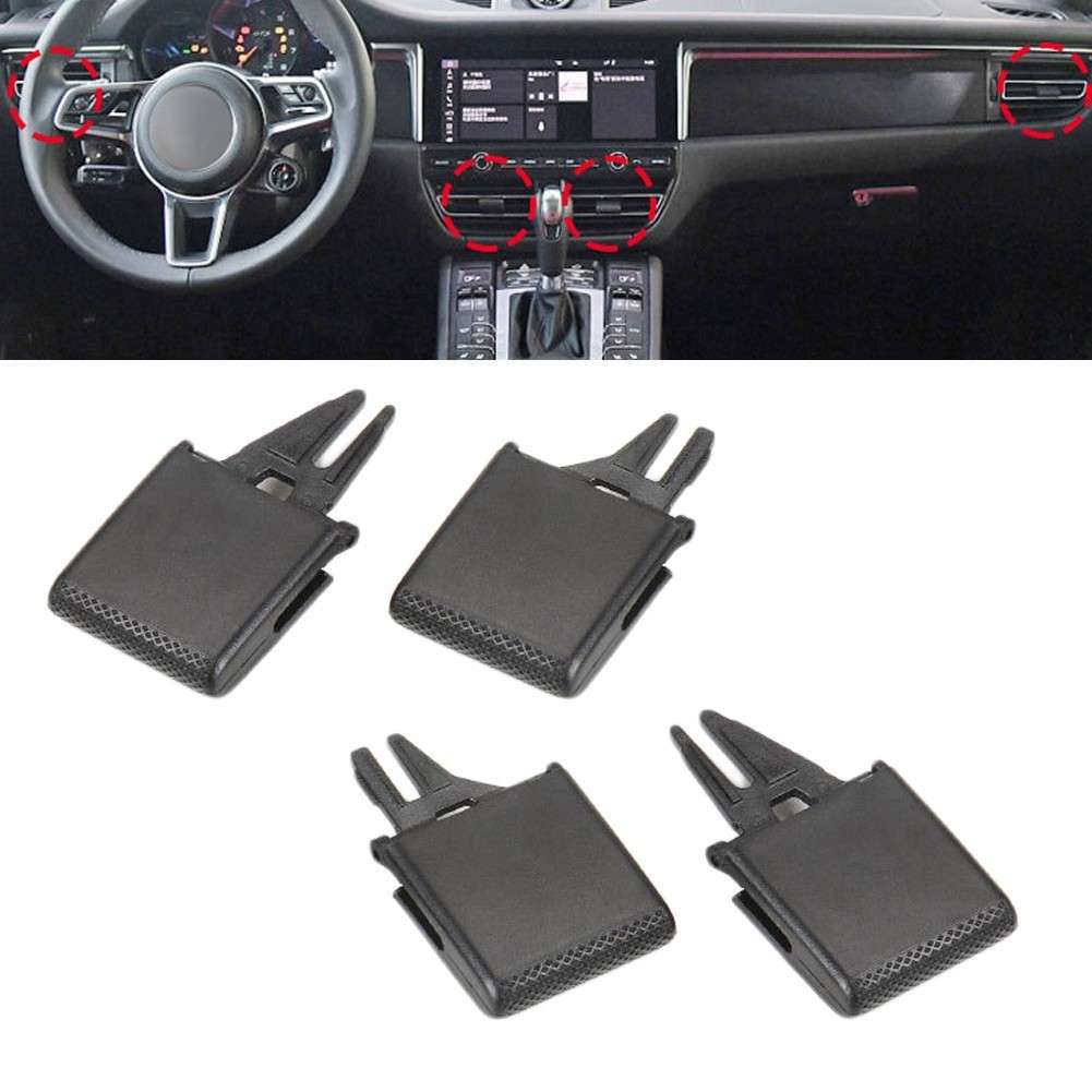 Must Have A/C Vent Tab Clips For Porsche For Macan For 2018 2021 Models