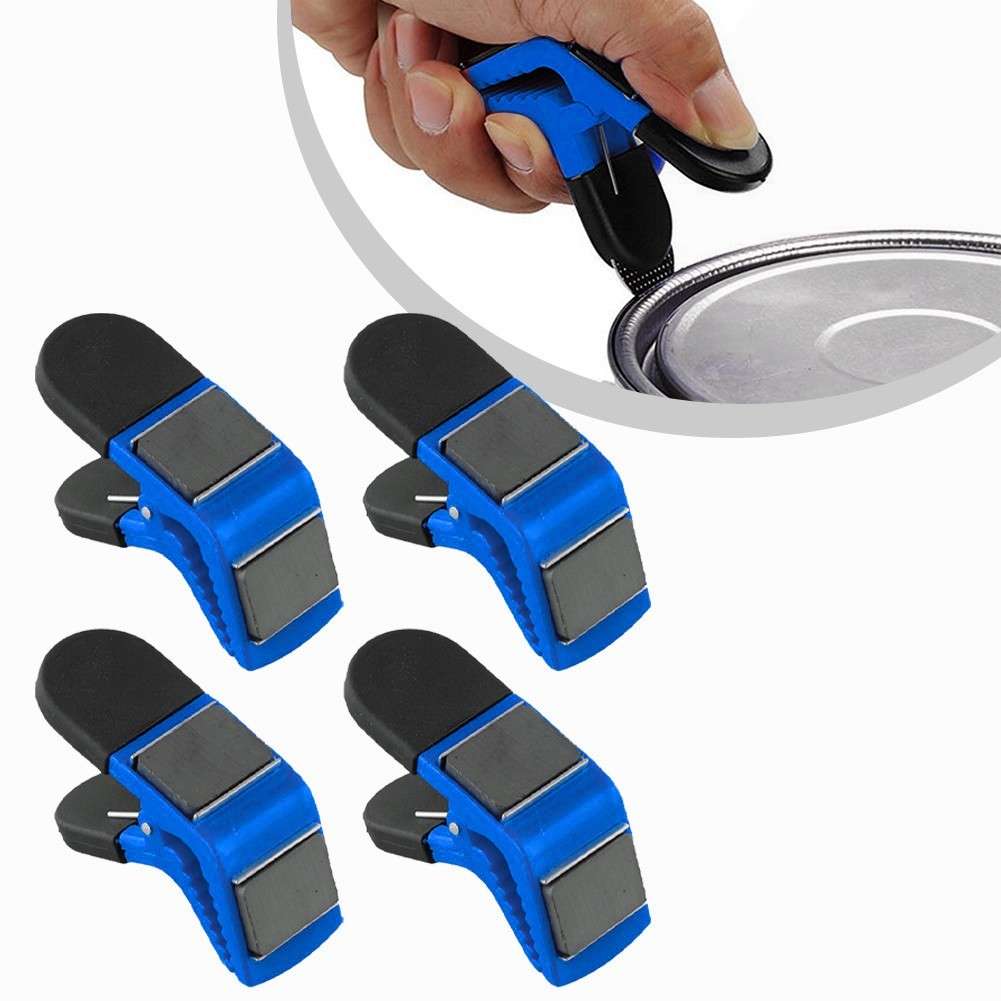 4PCS Paint Brush Holder Clips With Magnetic Function For Home Projects