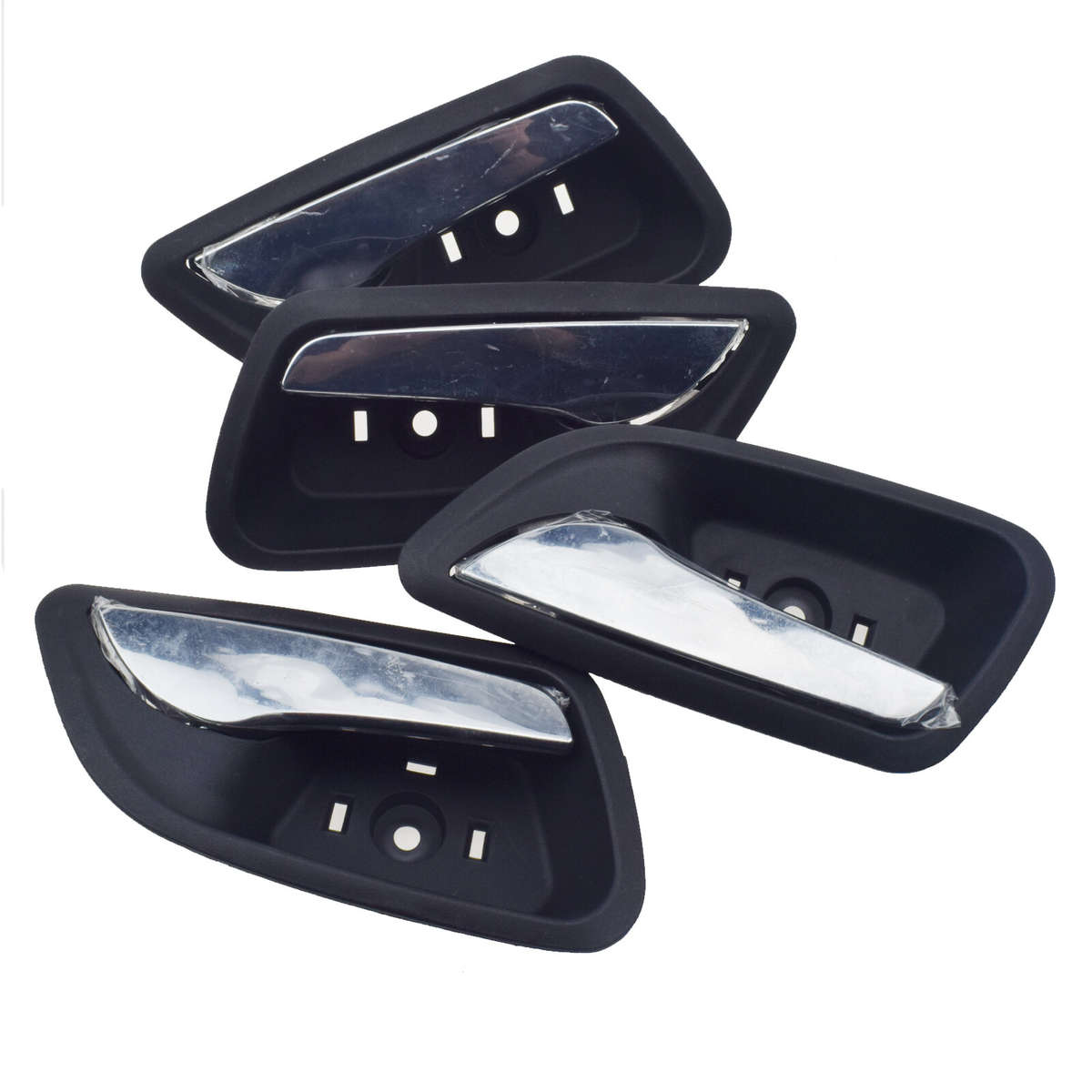 4PCS Interior Inside Door Handle Chrome Left Right For Chevrolet Cruze 2011-2015