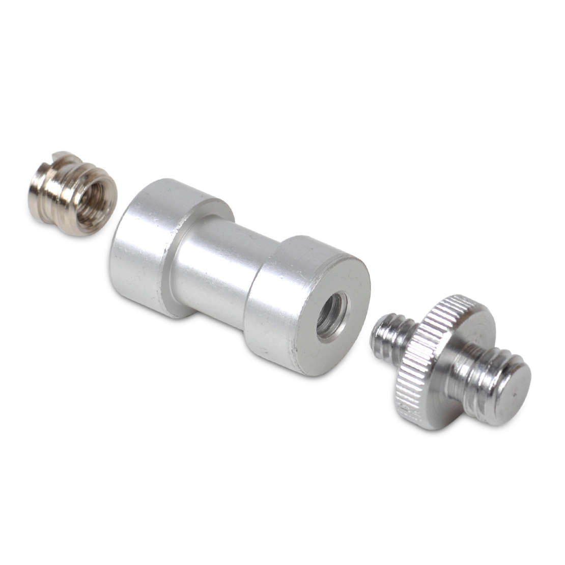 3 in 1 1/4" 3/8" Tripod Screw Fit for Light Stand Umbrella Holder Camera Adapter