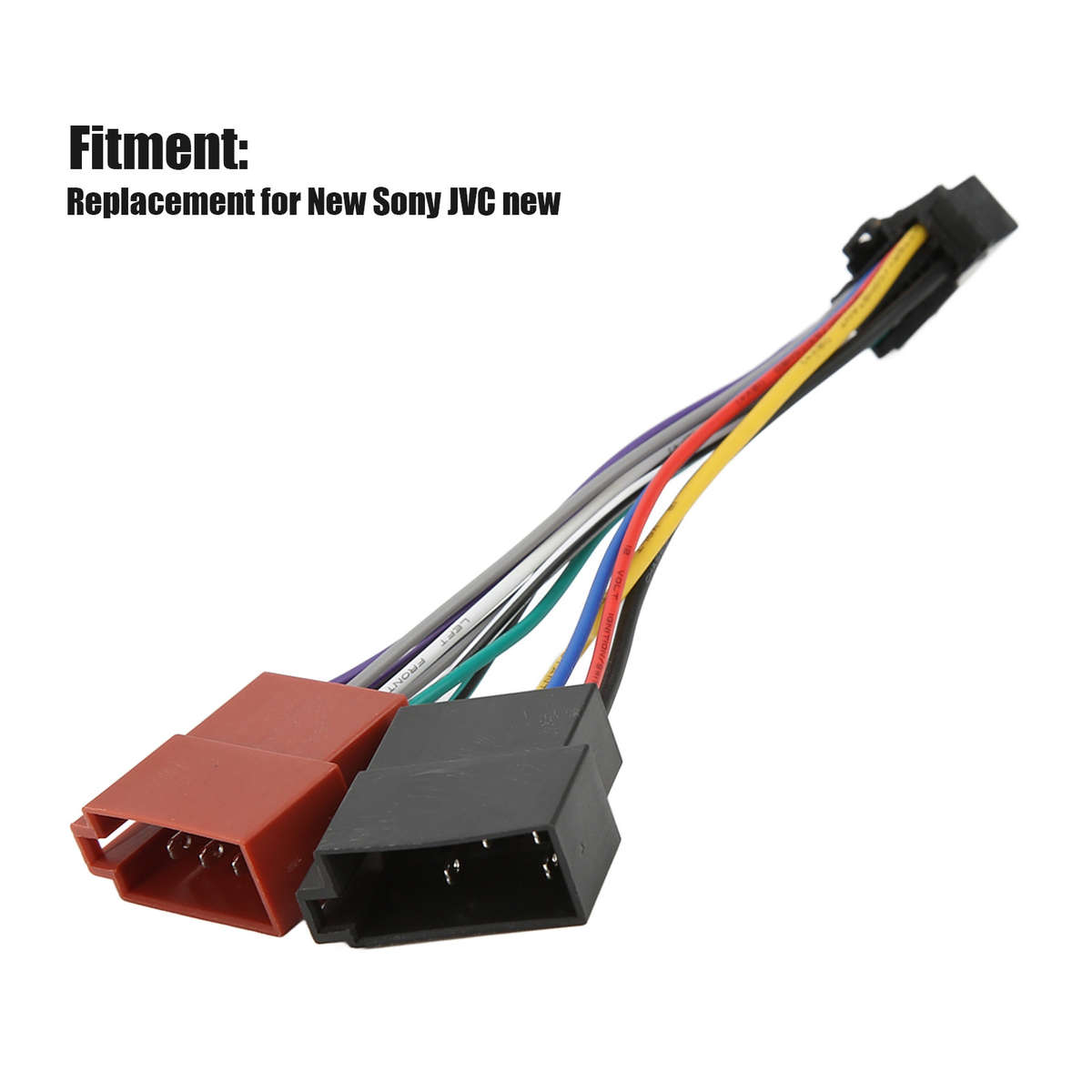 Radio Stereo Harness Adapter ISO Wiring Harness Connector Repalcement Part For