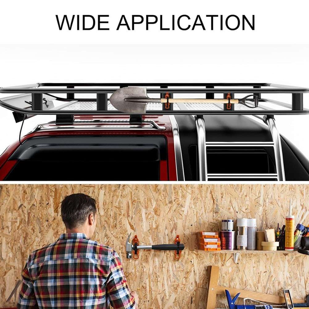 Reliable Wall Mounting Brackets For Shovel Convenient And Secure Storage