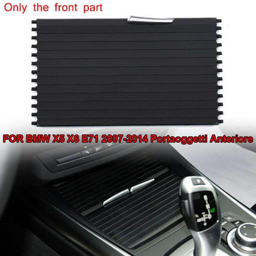 Car Storage Box Auto Center Console Roller Blind Cover For X6E,71,2007-14