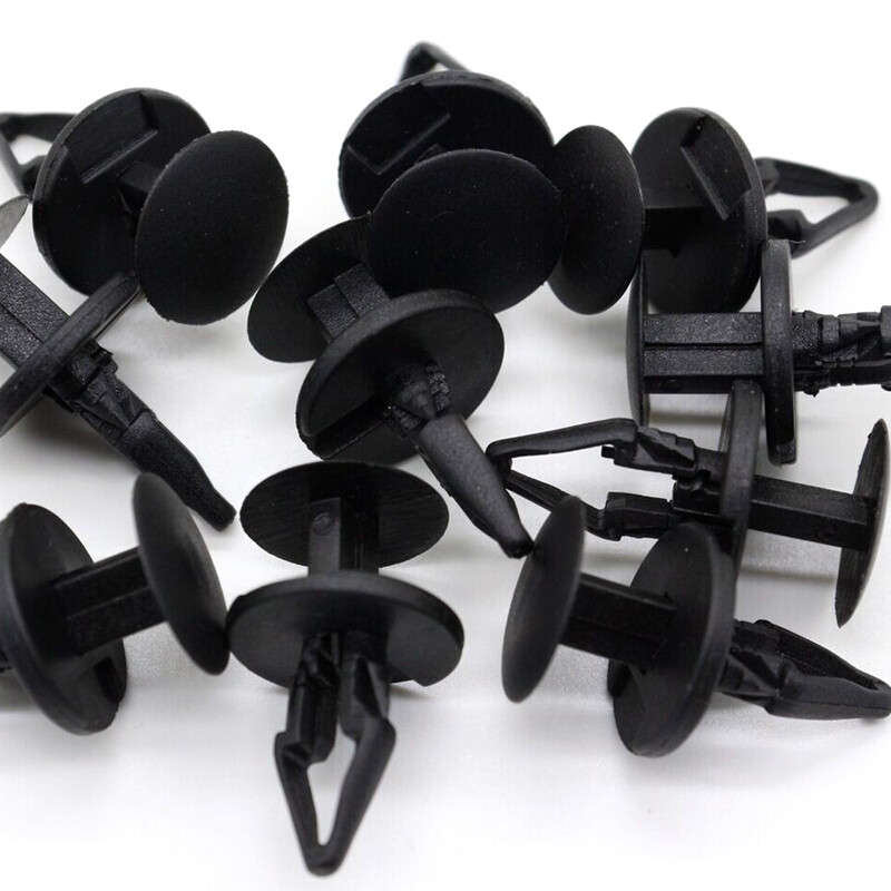 20x Black Nylon Push Type Retainer Clips Fit For GMC Chevrolet Buick Pontiac