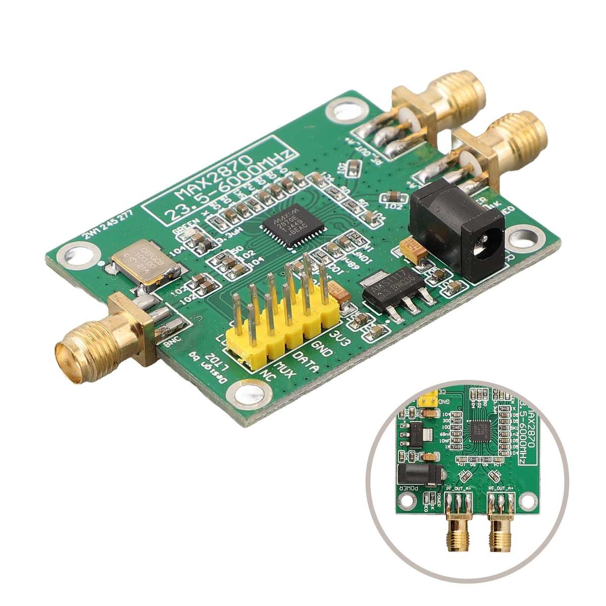 MAX2870 23.5-6000MHz RF Signal Source Signal Generator Module PLL VCO For STM32