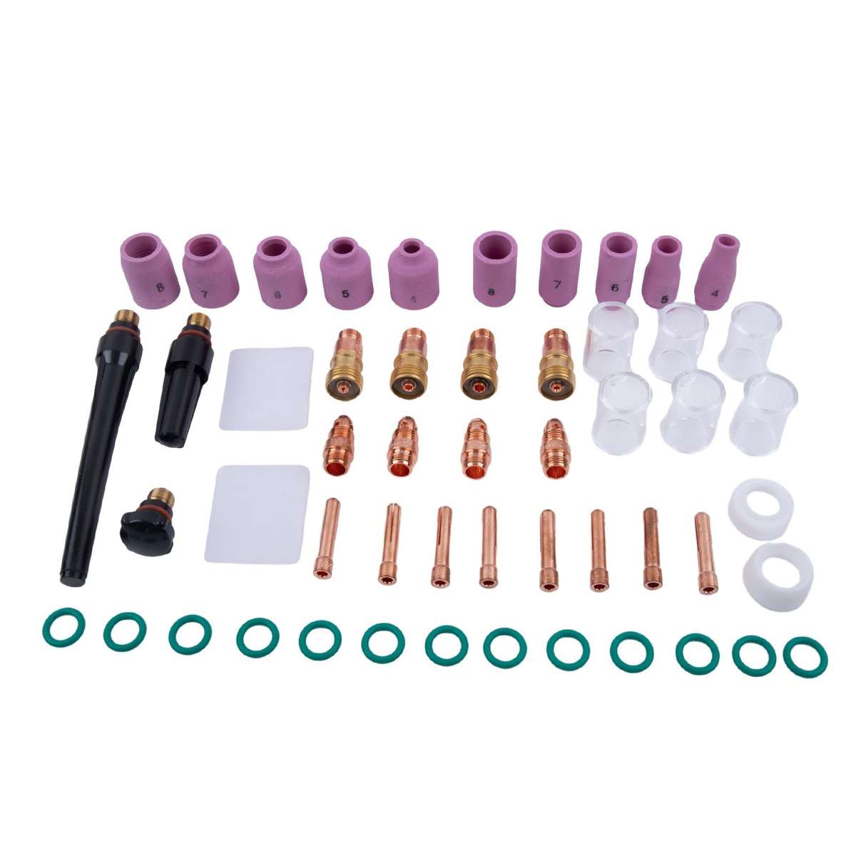 Industrial Welding Torch Accessories TIG Accessories Collets Consumables