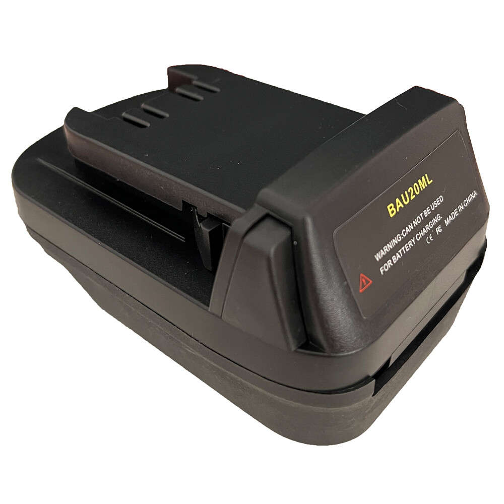 Adapter For Bauer 20v Li-ion Battery Convert to for Milwaukee 18v Cordless Tools