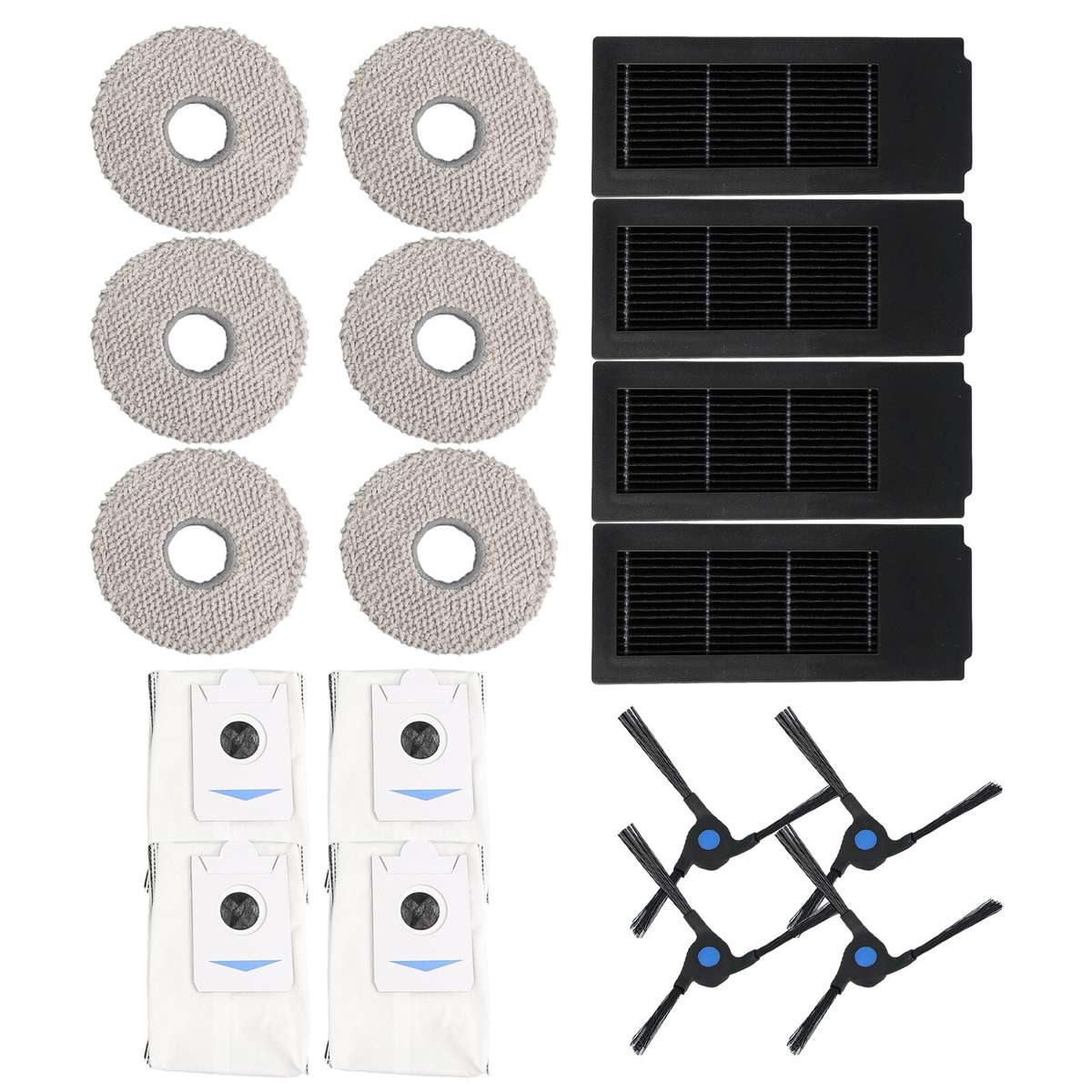 Accessory Set For X2 / X2 Omin / X2 Pro DEX86 Vacuum Cleaner Side Brushes