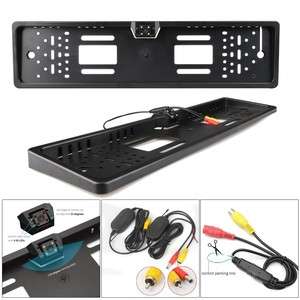 Number Plate Holder with Reverse Camera