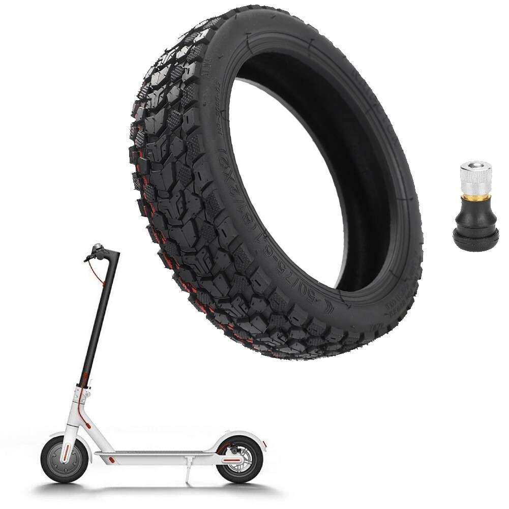 Tubeless Tire 50/75-6.1 Black Electric Scooter Tire Excellent Replacement