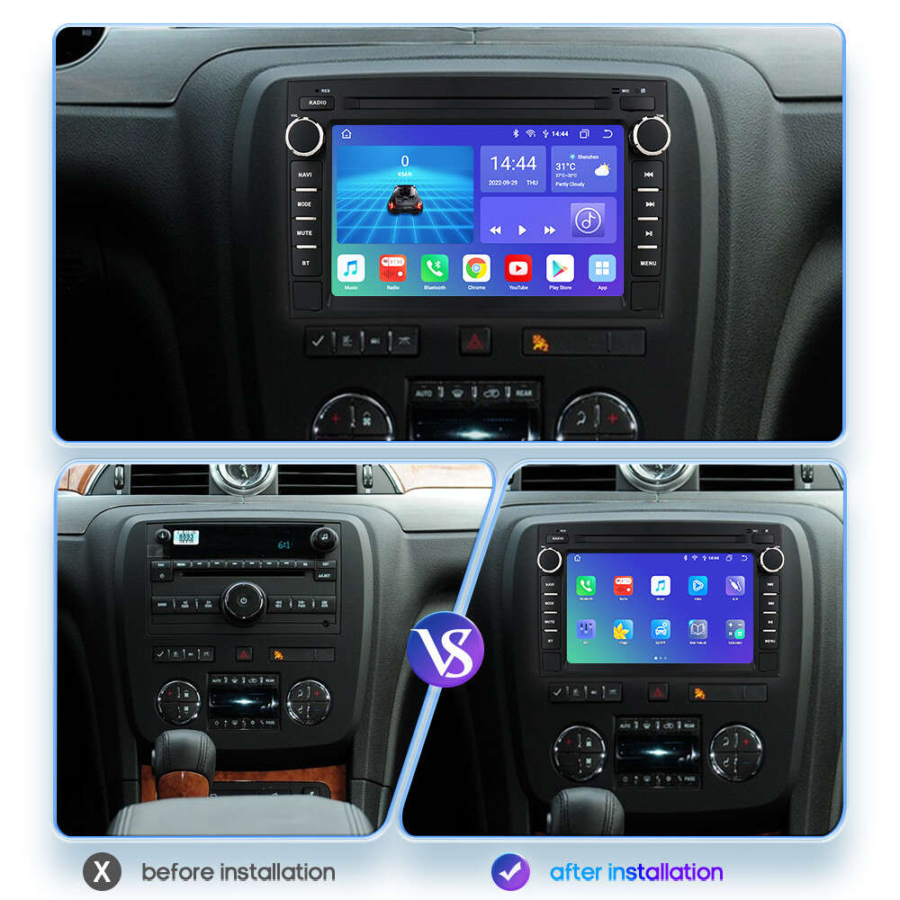 8Core Android 12 Car Stereo Radio GPS 7"For Chevrolet Silverado GMC Yukon Sierra
