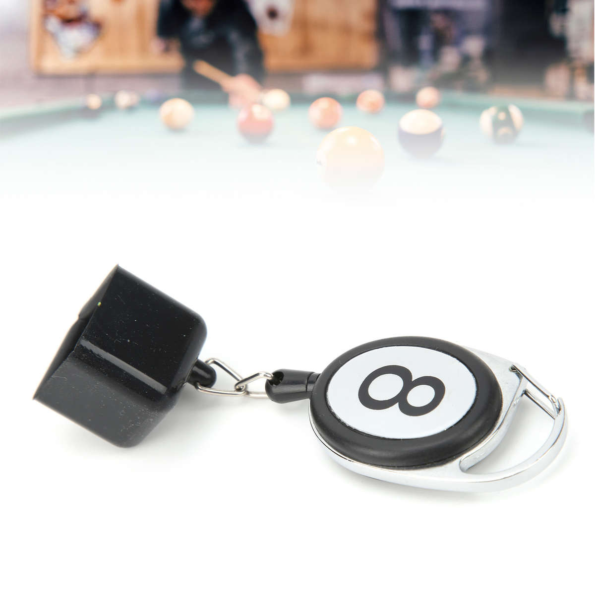 Portable Retractable Billiards Snooker Pool Chalk Holder Retractable