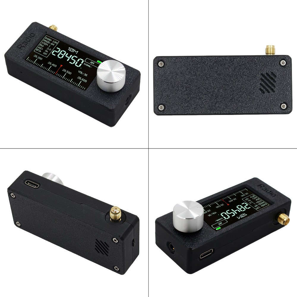 Pocket Size SI4732 Radio Receiver With Loop Antenna And 10Hour Battery Life