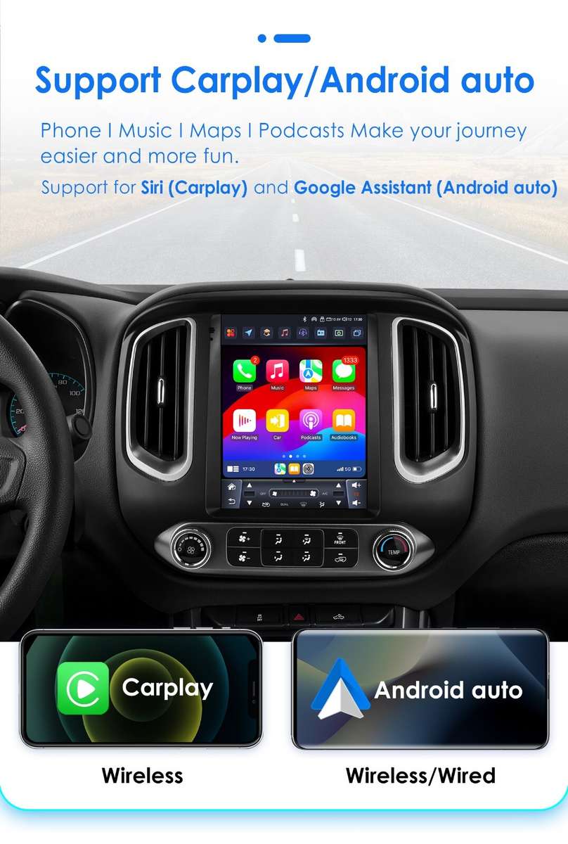 9.7'' For Chevrolet Colorado 2015-2019 GMC Canyon 8Core Android 13 Car Radio GPS