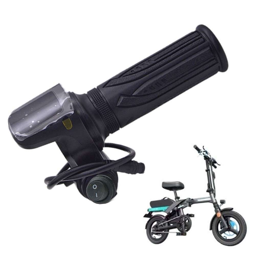6 Pin Waterproof Throttle Control Grip For Electric Scooters And E Bikes