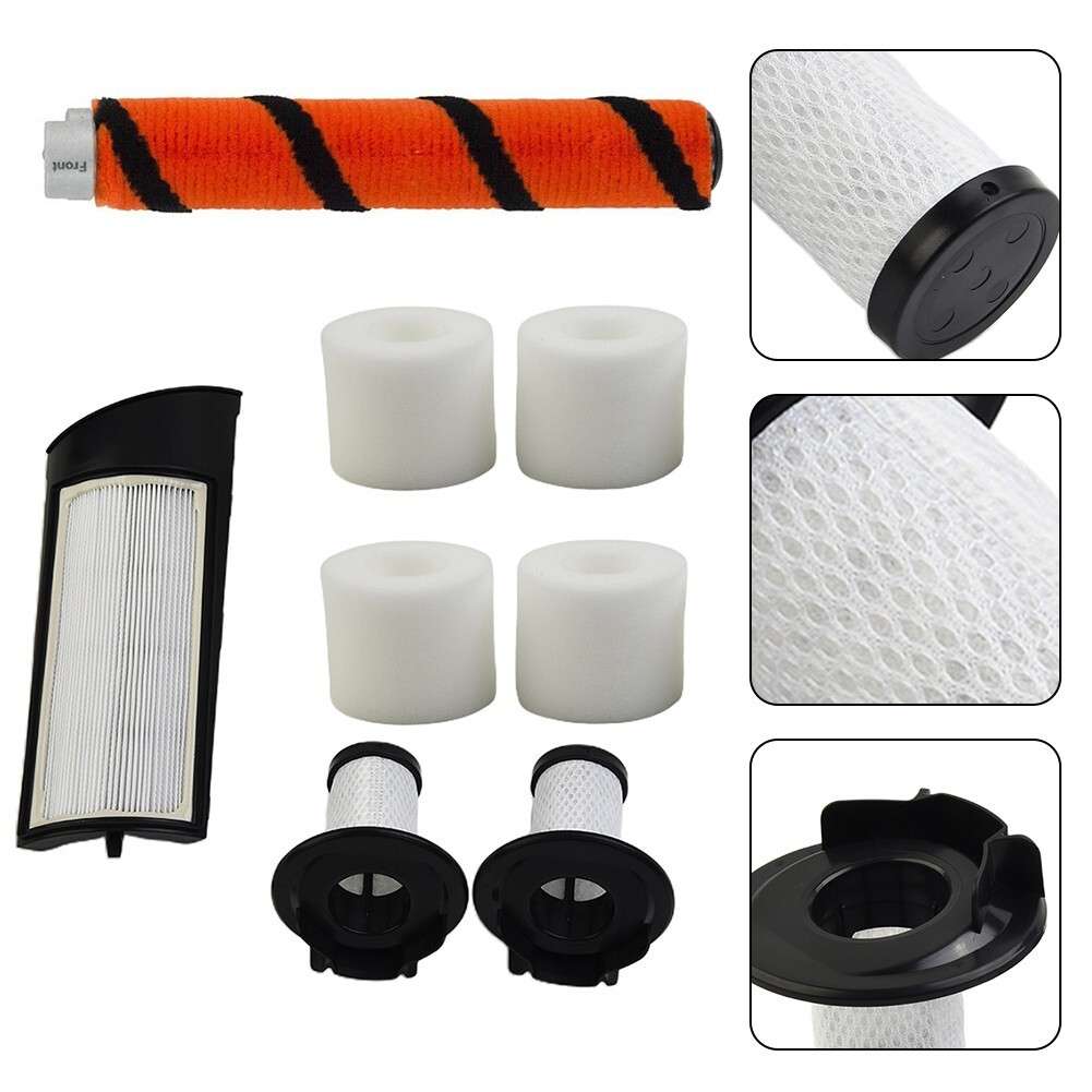Vacuum Filter Brush Roller Set For Shark Pro Powered Lift-Away Cordless