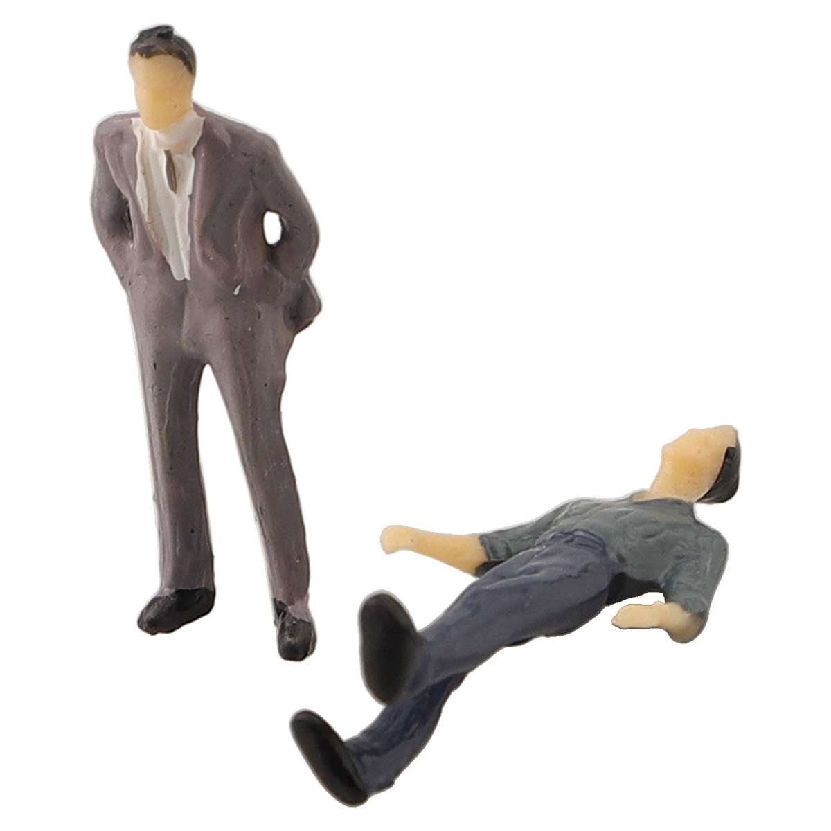 130Pcs O Scale 1:48 Painted Figures People Passenger Different Poses People-New