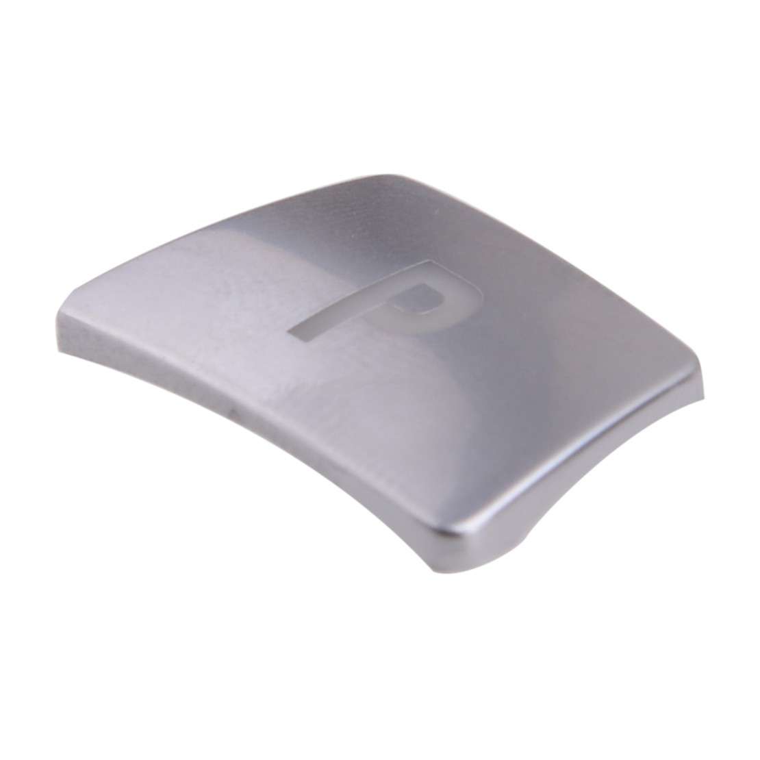Silver Gear Shift Knob "P" Button Trim Fit For BMW 3 5 7 Series X3 X4 X5 X6