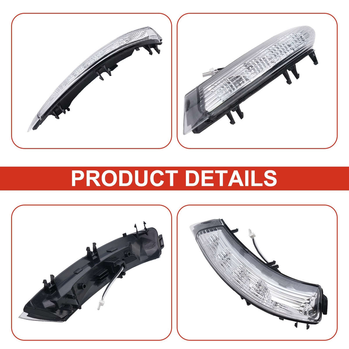 Right Fit For Buick Regal2011-16 Door Wing Mirror Turn Signal Side Maker Light