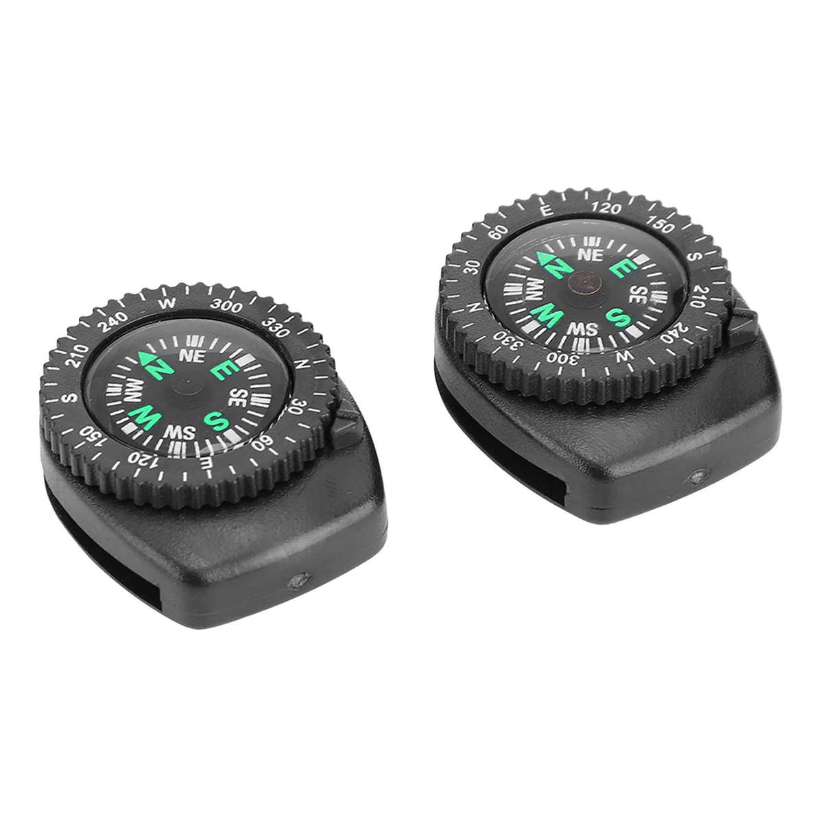 2pcs Portable Watch Bandipide Navigation Wrist Compass For Boating HG CW