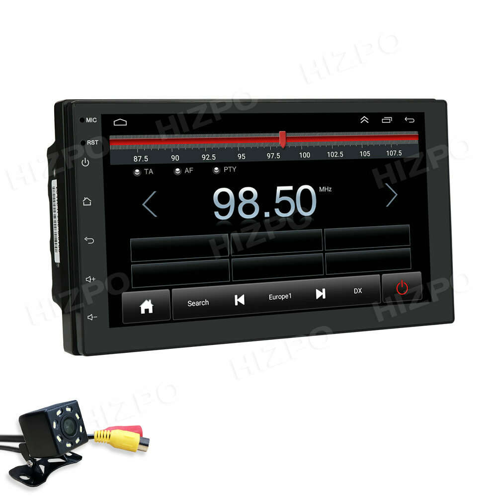 7'' 2 DIN CarPlay Android 10 Car Stereo Radio RDS Head Unit GPS Navi Wifi 2+32GB