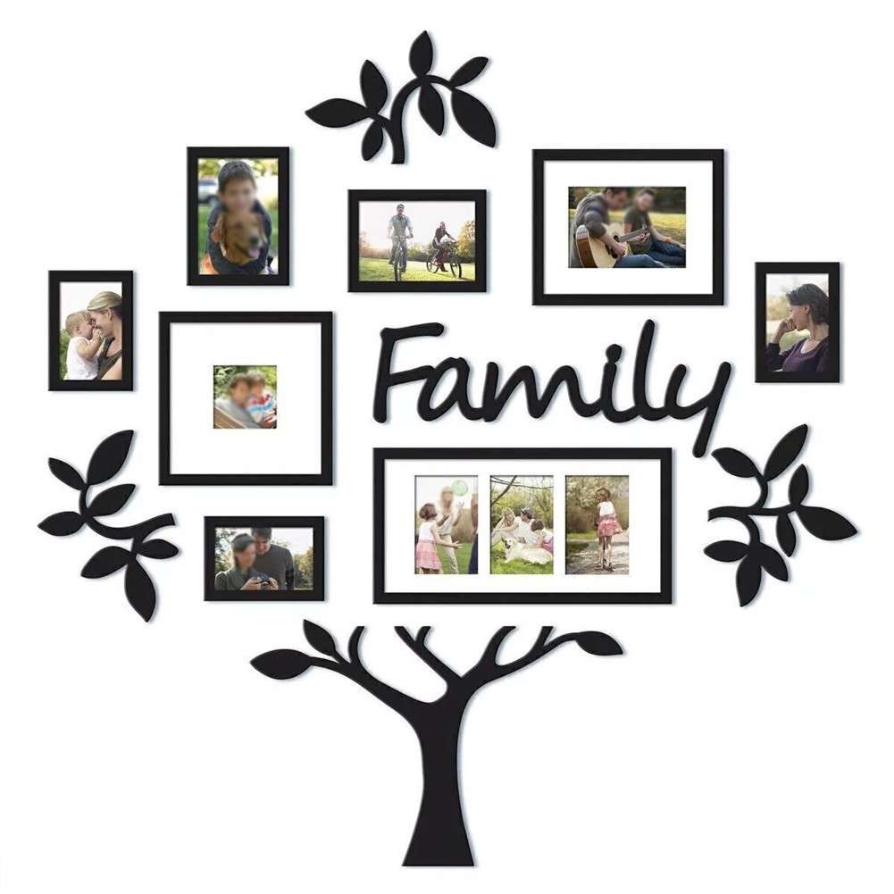 Contemporary Family Tree Wall Mount Decor Create A Nature Enlightened Ambiance